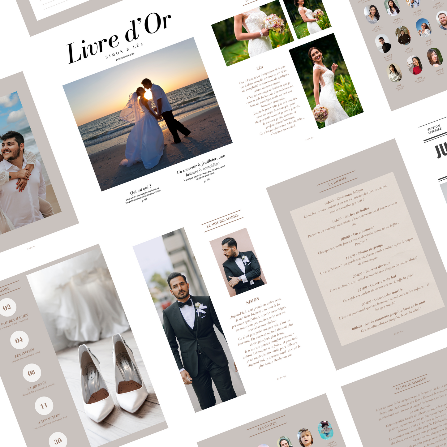 Livre d'or Mariage